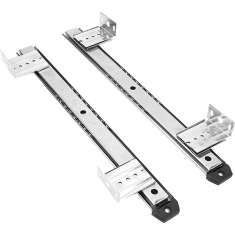 Verdickte, kaltgewalzte Stahl-Tastatur-Gleitschienenhalterung für Computertische (weiß) (1/5)
