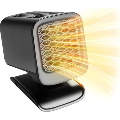 Riscaldatore per auto 12V, riscaldatore per auto 120W, riscaldatore per auto con presa accendisigari, rotazione a 360°, 2 modalità, riscaldatore per auto portatile, compatibile con la maggior parte de (1/5)