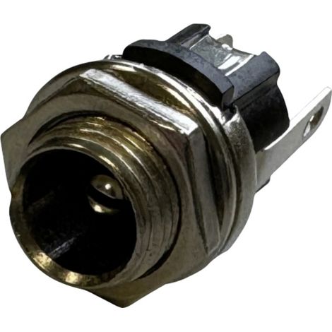 TRU COMPONENTS  Niedervolt-Steckverbinder Buchse, Einbau vertikal  5.5 mm 2.1 mm 1 St.