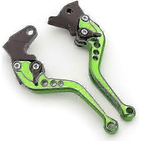 Leviers de frein et d'embrayage pour moto CBR900RR (1993-1999) - Accessoires 3D - Levier de frein (court, vert) (1/5)