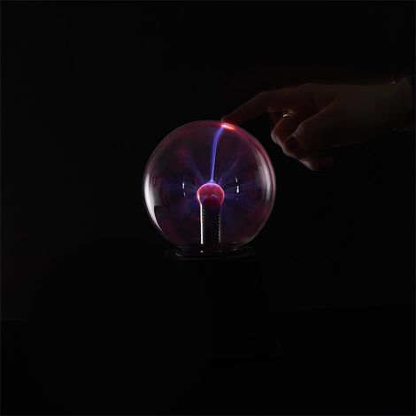 Bola de Plasma Decorativa Mister Gadget M6 Negra (1/4)