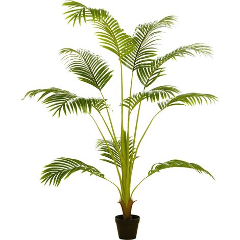 Palmier areca artificiel de 170, vert, 170 cm, pour maison et usage quotidien, format pratique, style facile à associer (1/5)