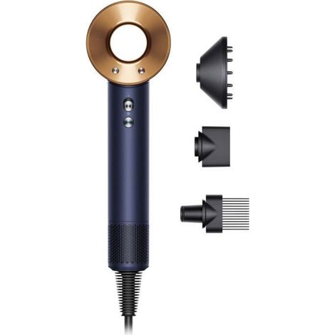 DYSON - Seche-cheveux - Supersonic™ - Cheveux bouclés a frisés - Bleu de prusse cuivré - 1600 W