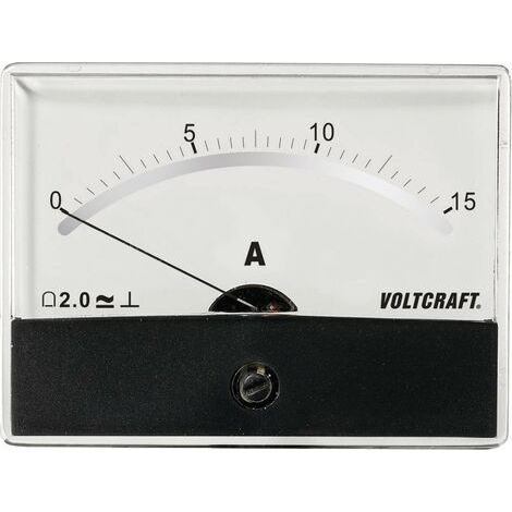 VOLTCRAFT AM-86X65/15A/DC AM-86X65/15A/DC Appareil de mesure à encastrer AM-86X65/15A/DC 15 A Bobine (1/4)