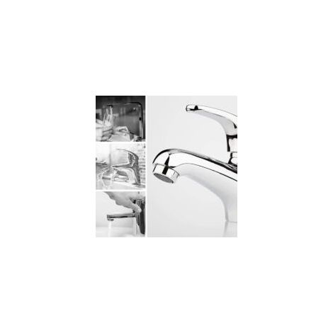 Aireadores de grifo de acero inoxidable M22 M24, aireador de agua para grifo, filtro de grifo ahorrador de agua, repuestos y accesorios para cabezal de grifo de cocina y baño, 12 piezas - Crezuo