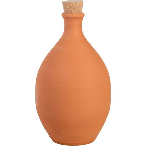 Oya d'arrosage en terre cuite 4L – Diffusion microporeuse pour arrosage précis – Économie d'eau et d'efforts – Installation facile – (1/4)