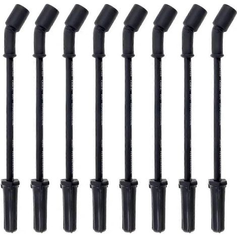 Ensemble de 8 câbles de bougies d'allumage 19297035 9748UU, compatible avec Express 1500/2500, Silverado 1500/2500, Cadillac CTS et GMC Sierra 1500. (1/5)