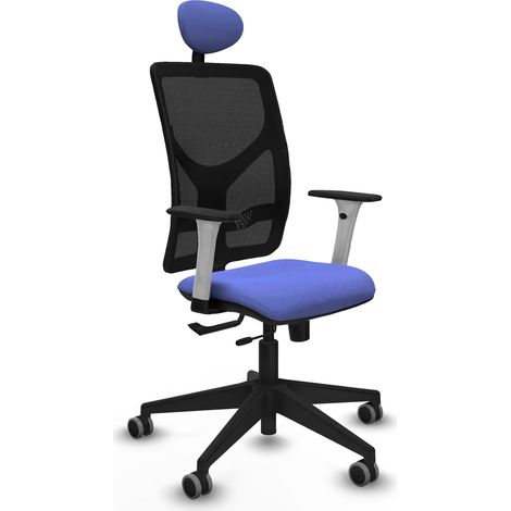 Silla de oficina piqueras y crespo Motilla blanco espuma alta densidad (1/2)