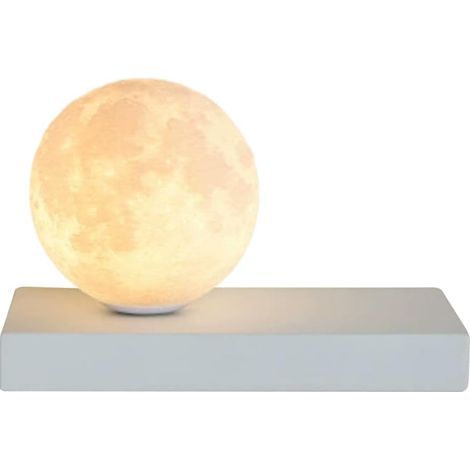 Applique murale planète blanche, applique murale rectangulaire en métal avec abat-jour en acrylique globe, applique murale d’éclairage de chevet, douille G9, appliques murales pour chambre d’enfant, a (1/5)