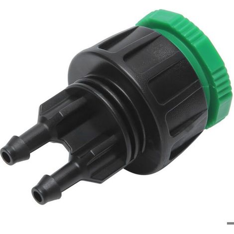 Raccord Rapide Arrosage - G1/2 Et G3/4 Vers 4/7 - Pour Tuyau D'arrosage Et Irrigation Agricole - Lot De 10 (1/5)