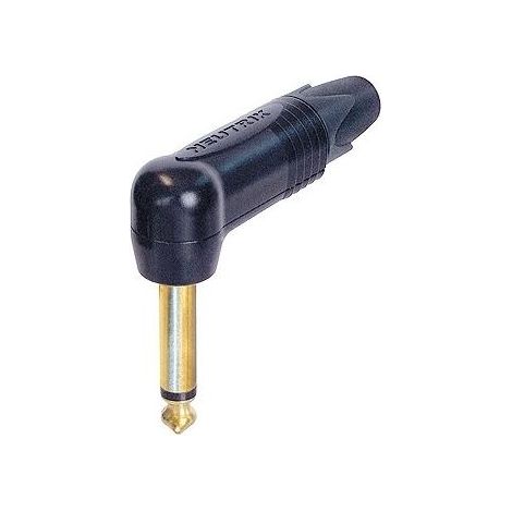 Neutrik NP2RX-B Jack 6.35 mm Spina angolata Numero Poli (num): 2 Mono Nero 1 pz.