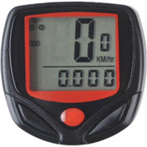 Compteur vélo filaire étanche écologique écran lisible code anglais ordinateur cyclisme pour bicyclette (1/5)