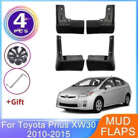 4 Stück Kotflügel vorne und hinten für Toyota Prius XW30 20102015 Schmutzfänger Kotflügel Spritzschutz Radschutz Auto Ersatzteile-- (1/5)