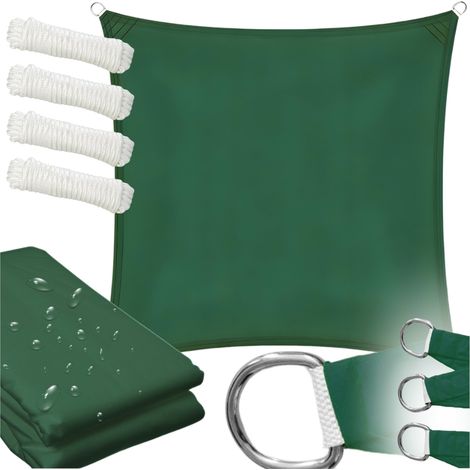 Tenda parasole quadrata per giardino e terrazza 5x5 m (1/5)