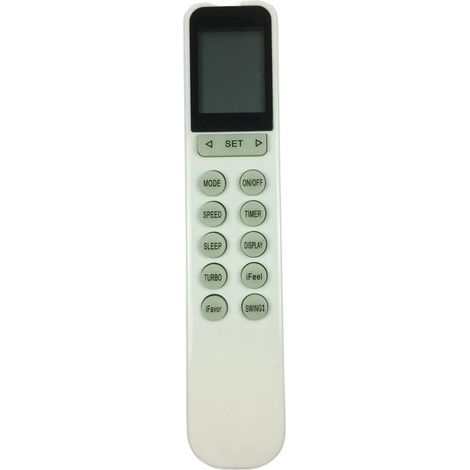 Télécommande pour climatiseur Kelvinator Aux Fusion Airton YKR-N/001E YKR-N/002E YK-N/301E YKR-N/401E (1 pièce) (1/3)