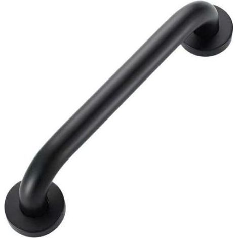 Haltegriff aus Edelstahl für Badezimmer, Badewanne, Haltegriff für Toilette, Toilette für ältere Menschen/Behinderte/Kinder/Schwangere, 50 cm (schwarz) (1/5)