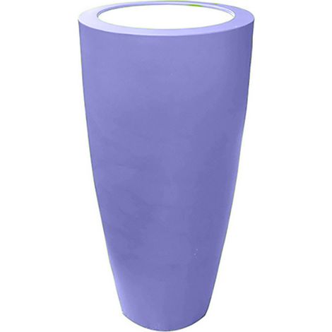Pot conique 3-en-1 : jardinière, mange-debout et bac à glaçons - plast'up rotomoulage (1/4)