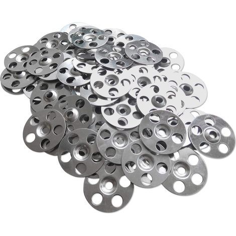 Rondelle Acier Inoxydable - Pour Panneaux Isolants Thermopanel Marmox Wedi - Diamètre 36 mm - Lot de 100 (1/5)
