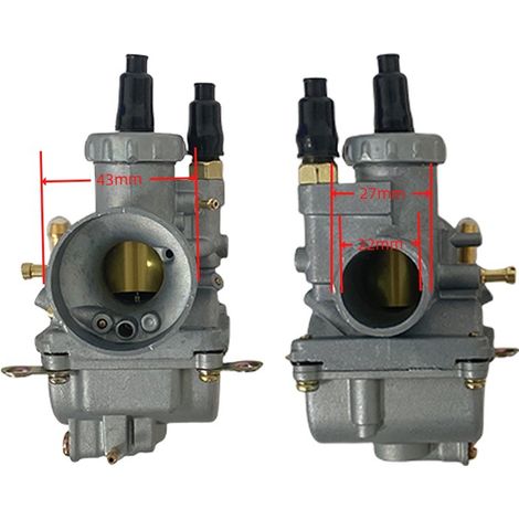 Suzuki AX100 motorcycle carburetor 22mm suitable for 2-stroke engines, including the QJ100-M and KW100-M models. (1/4)