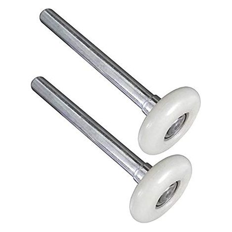 6 Stück langlebige 5,1 cm Nylon-Garagentorrolle 6200ZZ, 11 Kugellager, 120 mm Welle (Garagentorrolle 120 mm)