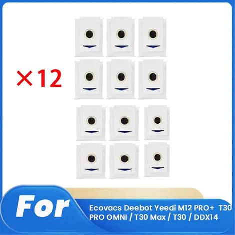 Lot de 12 sacs à poussière pour balayeuse M12 PRO+ (accessoires comme illustré) (1/5)