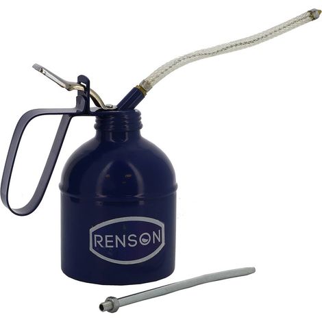 BURETTE 200ML POMPE LAITON & CORPS ACIER RENSON