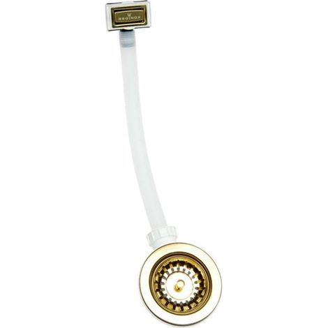 Reginox Ablaufgarnitur 3,5" Gold, für Spüle Amsterdam 40 / 50 und Texel 40 / 50 (1/2)
