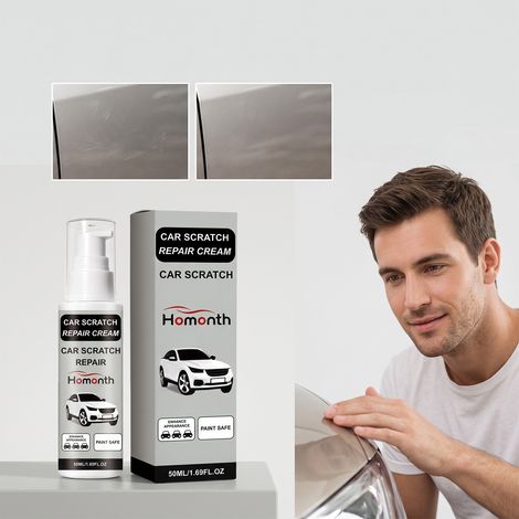 Car scratch repair lotion for repairing scratches on car paint, daily detailing and shine -- 50ml -- BIEMMEDUE (1/5)