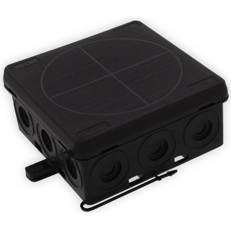 Boîtier de dérivation WISKA KA 012 BK, IP55