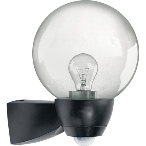 Esylux EL10026119 Applique murale noire extérieure 100 W (1/3)