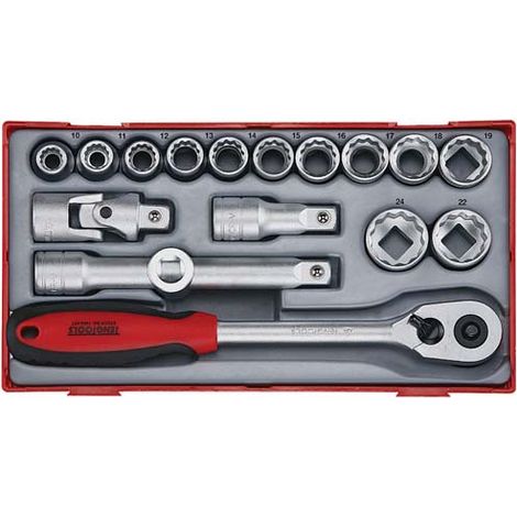 Steckschlüssel-Set, 12 Spitzen TENGTOOLS TT1218 39180104