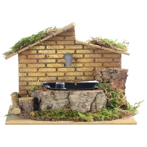 Fontana per Presepe 15x15x15H cm Peraga Christmas