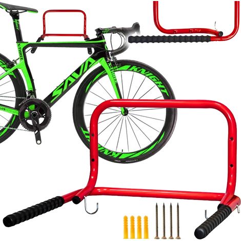 Fahrradhaken zur Wandmontage, klappbar, aus massivem Stahl, 40 kg