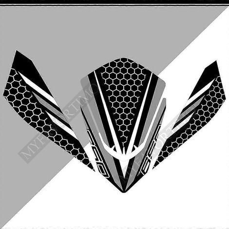 Kit de protection de réservoir, autocollants et emblème pour les genoux, logo et protection de carénage pour Kawasaki Ninja 650 (modèles 2018, 2019, 2020 et 2021) - 6507 (1/5)