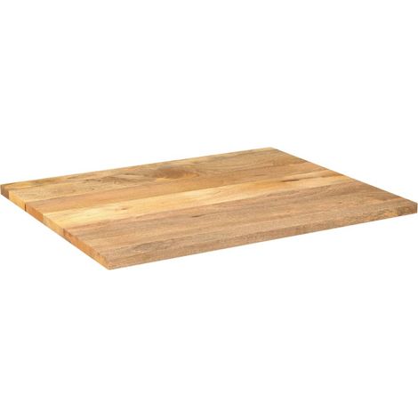 Maison Exclusive - Piano per Tavolo 90x80x2,5 cm Rettangolare Legno Massello Mango (1/5)