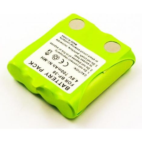 MicroBattery MBTW0008 Batteria ricaricabile all'idruro metallico di nichel 700mAh 4,8V - Batteria ricaricabile (700 mAh, 3,4 Wh, idruro metallico di nichel (NiMH), 4,8 V, 1 pezzo/i)