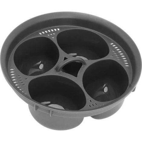 Panier à Vapeur Multifonctionnel pour Thermomix avec 4 Moules à œufs en, Ustensiles de Cuisine pour Chaudière à œufs à Vape (1/4)