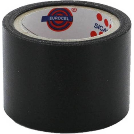 12 x NASTRO TELATO ADESIVO 38 MM X 2,7 M NERO