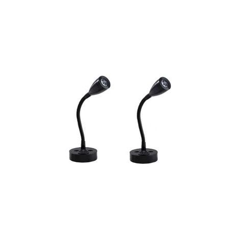 2 Pièces Lampes de Lecture Spot LED 12V Interrupteur réglable Lampe de Chevet Murale lumière intérieure Camping-Car 6000K Blanche pour Camping-Car (1/4)