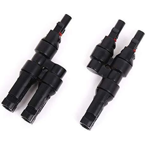 1 Paire Y Panneau Solaire Connecteurs, Connecteurs de Cble Splitter Coupler Outil Combinateur