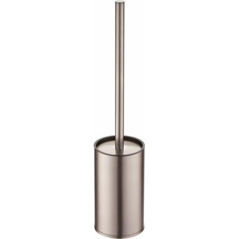 Escobillero de pared, serie ECO, acabado inox cepillado - MANILLONS TORRENT