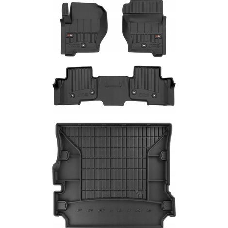Zestaw 3D-Dywaniki-Gumowe-Mata-Land Rover Discovery 4 2009-2017 z (1/5)