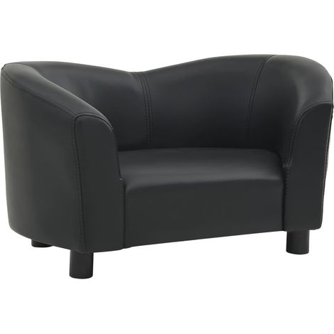 Sofá para perros negro 67 cm sintético negro 020000199 (1/5)