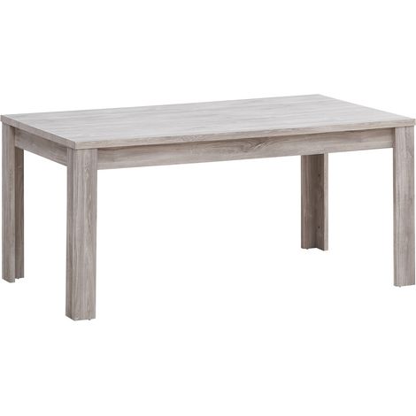 Table de salle à manger contemporaine chêne gris Oliviera (1/5)