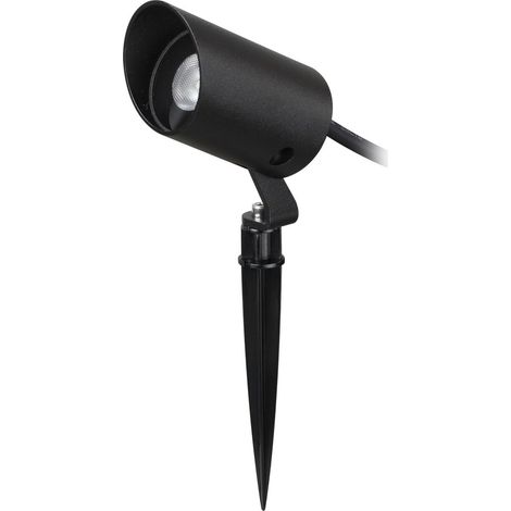 Ideal Lux Proiettore Per Esterno Moderno Koala 1 Luce LED Integrato IP65 Nero Metallo