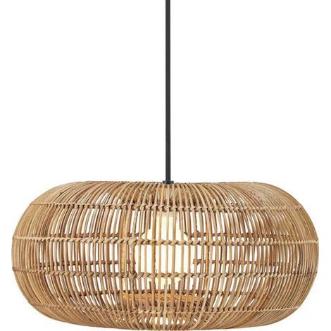 [NEUWERTIG] B-Ware Pr Home Außen Hängeleuchte Zuri ø 51 Cm Rattan Stecker Deckenlampe Lampe Leuchte (1/2)