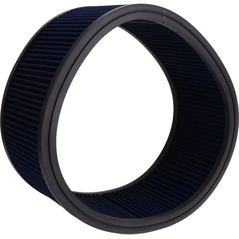 Élément filtrant à air rond lavable et réutilisable à haut débit pour Ford, 14 x 5 pouces, bleu (1/5)