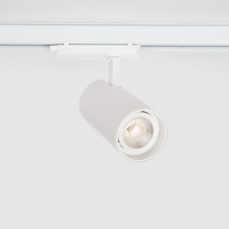 Faretto LED Binario Trifase 30W   Fasano  4000K Bianco Bianco Naturale (1/4)