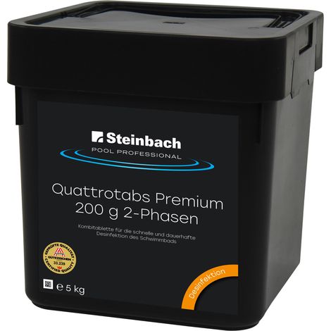 Steinbach Pool Professional Quattrotabs Premium 200 g 2-Phasen 5 kg