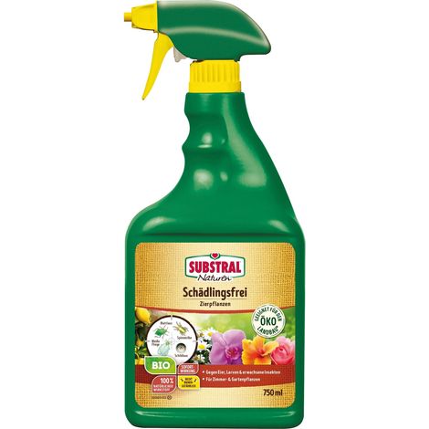 Substral Naturen Bio Schädlingsfrei Zierpflanzen 750ml (1/3)